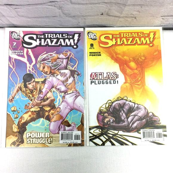 DC Comics 2006-2008 The Trials of Shazam #'s 3-12 Ten Comic Book Bundle - Picture 4 of 6